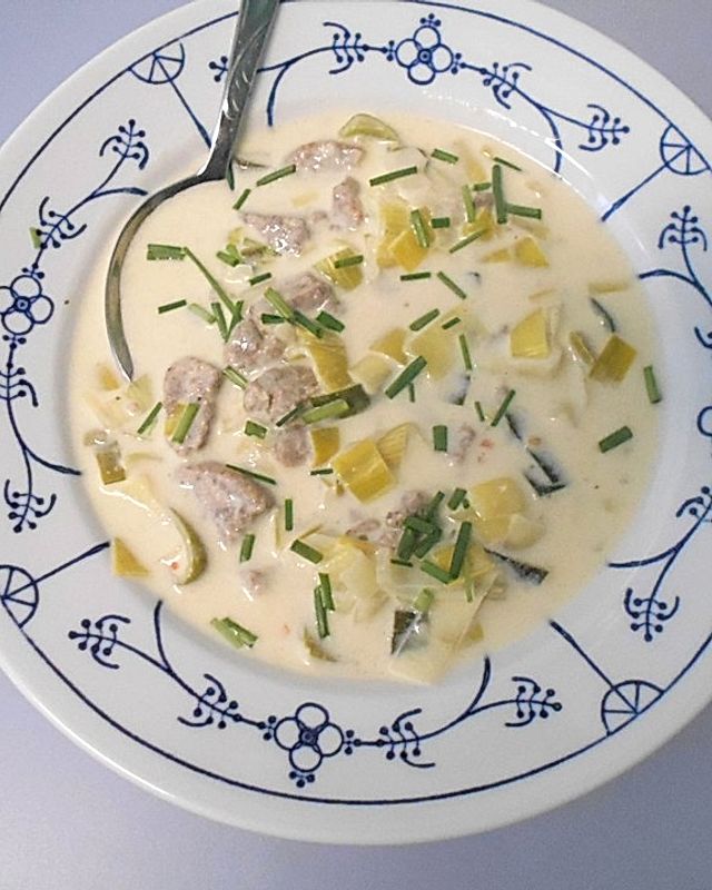 Käse - Lauch - Suppe