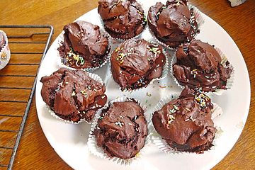 Schokoladenmuffins Mit Schokoladenfullung Von Laryloves Chefkoch 