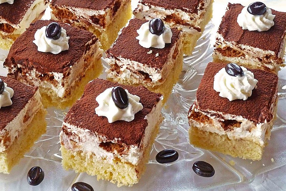 Tiramisu-Kuchen vom Blech