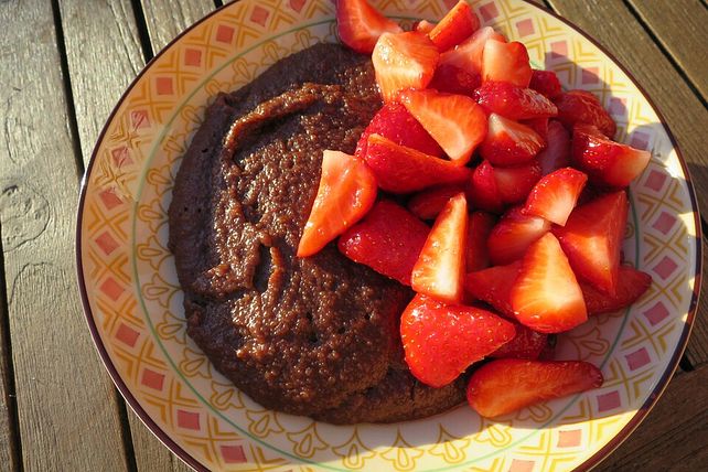 Schoko-Grießbrei mit Erdbeeren von Herdschänder1997| Chefkoch