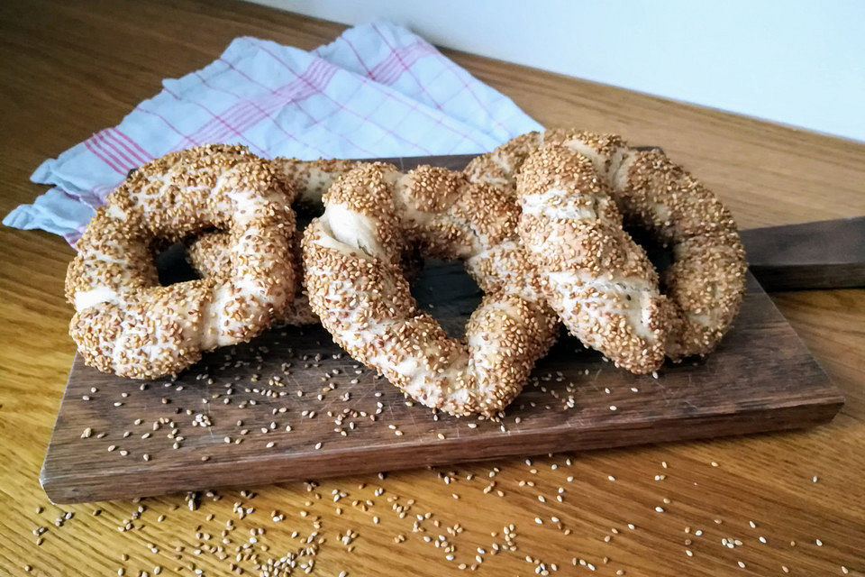 Simit nach türkischem Rezept