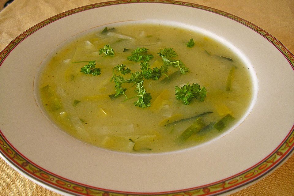 Kartoffel-Lauch-Suppe