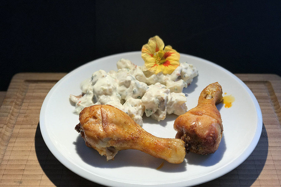 Marinierte Hähnchenunterkeulen (Drumsticks)