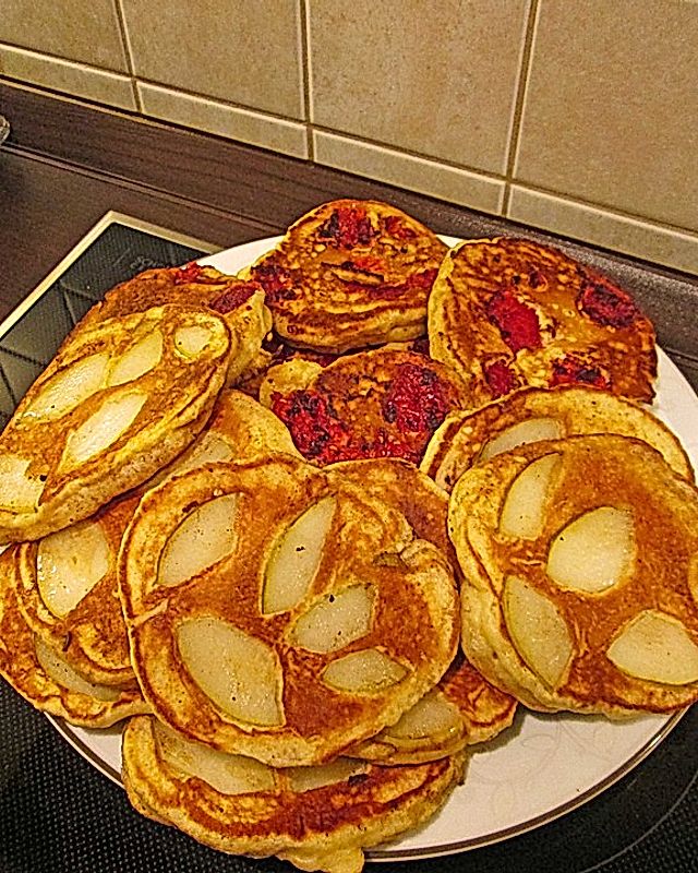 Honig-Vanille-Pancakes