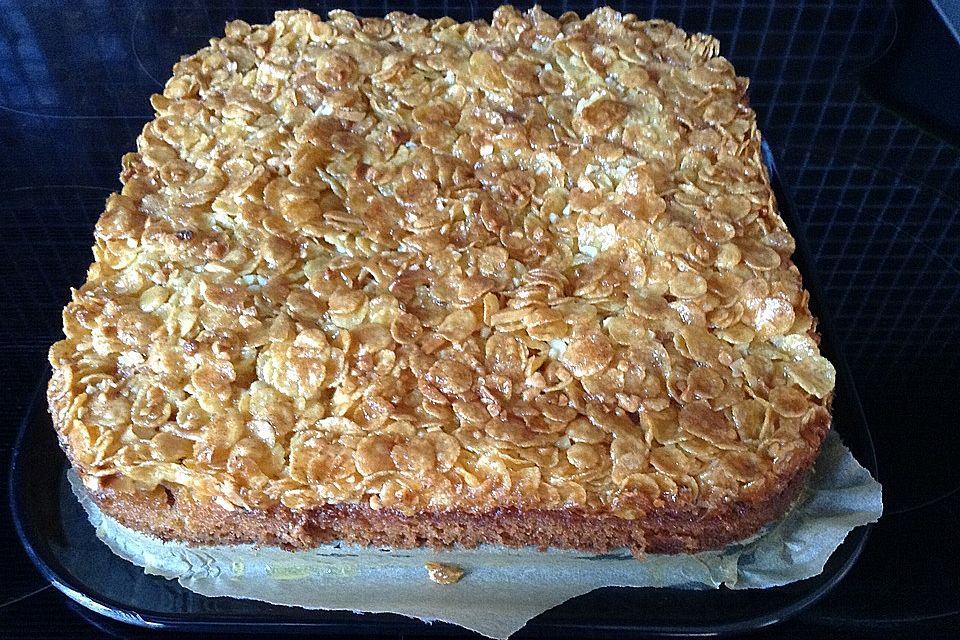 Kirsch-Cornflakes Kuchen