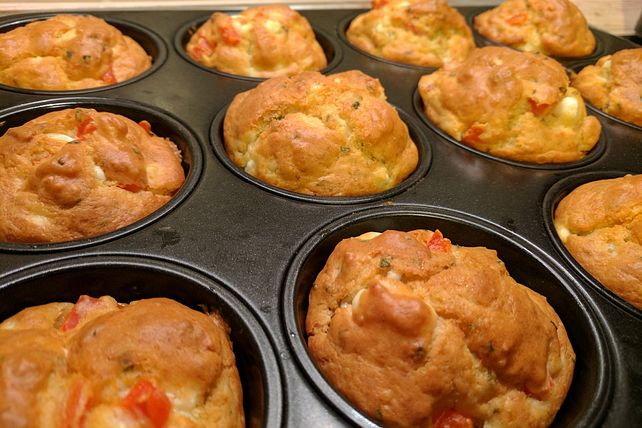 Grundrezept für herzhafte Muffins | Chefkoch