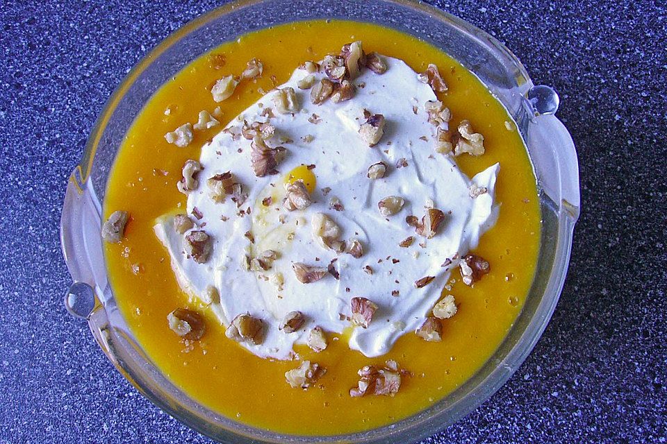 Mango-Walnuss-Vanille-Quark