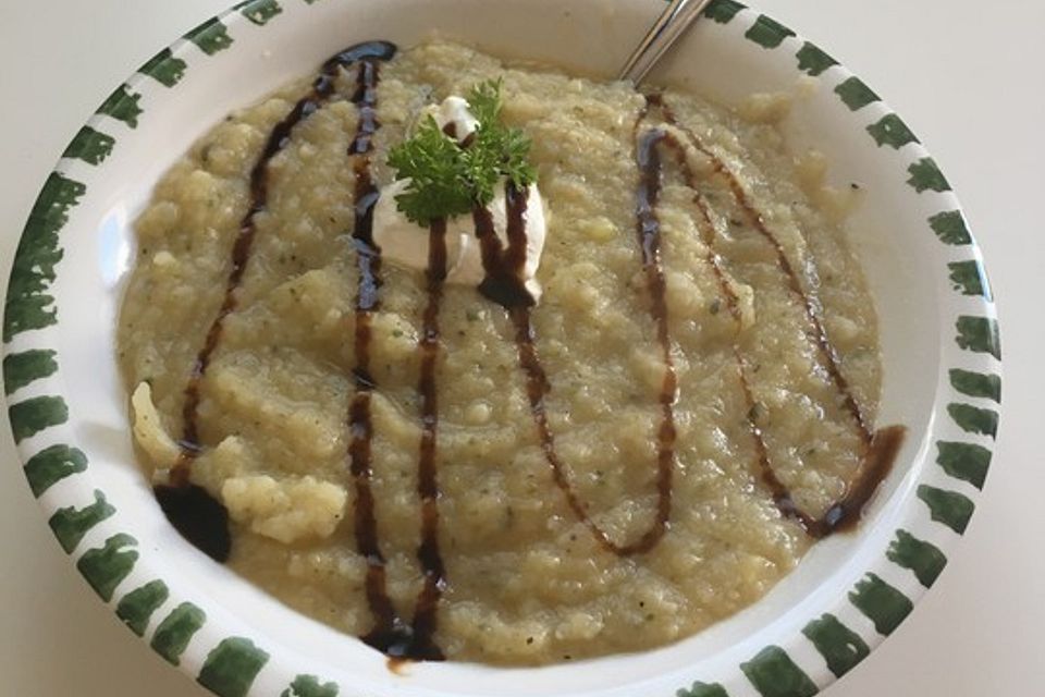 Blumenkohl-Kartoffel-Suppe