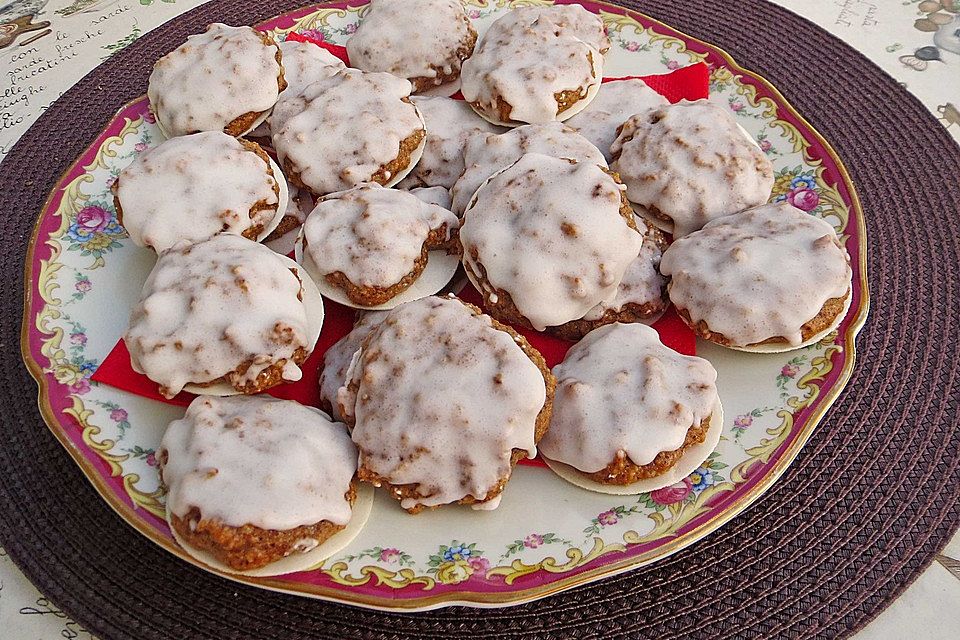 Orangen-Marzipan Lebkuchen