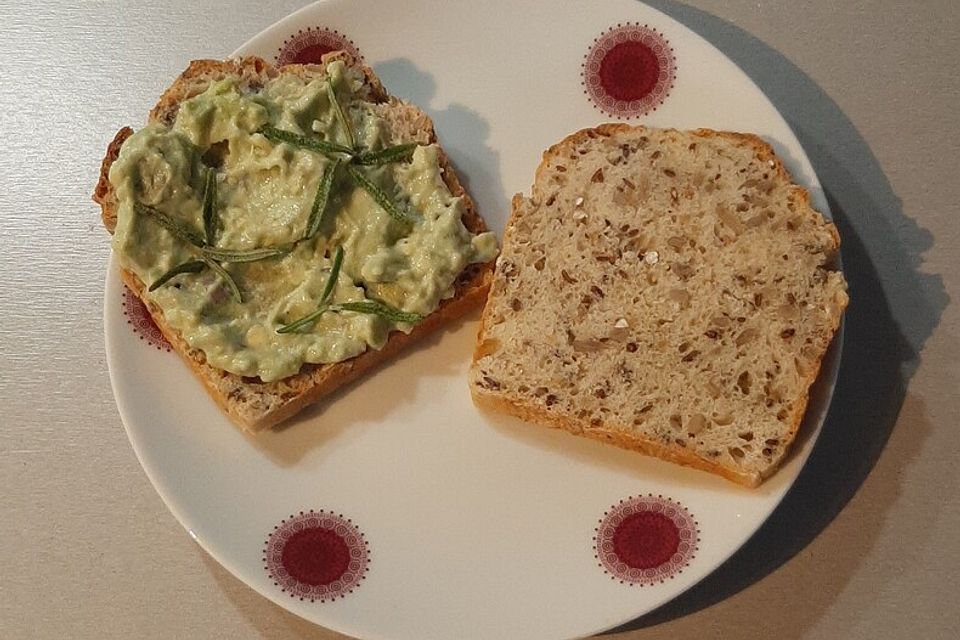 Avocado Creme mit Knoblauch Avocado Creme mit Knoblauch