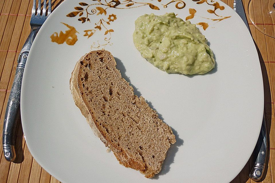 Avocado Creme mit Knoblauch Avocado Creme mit Knoblauch