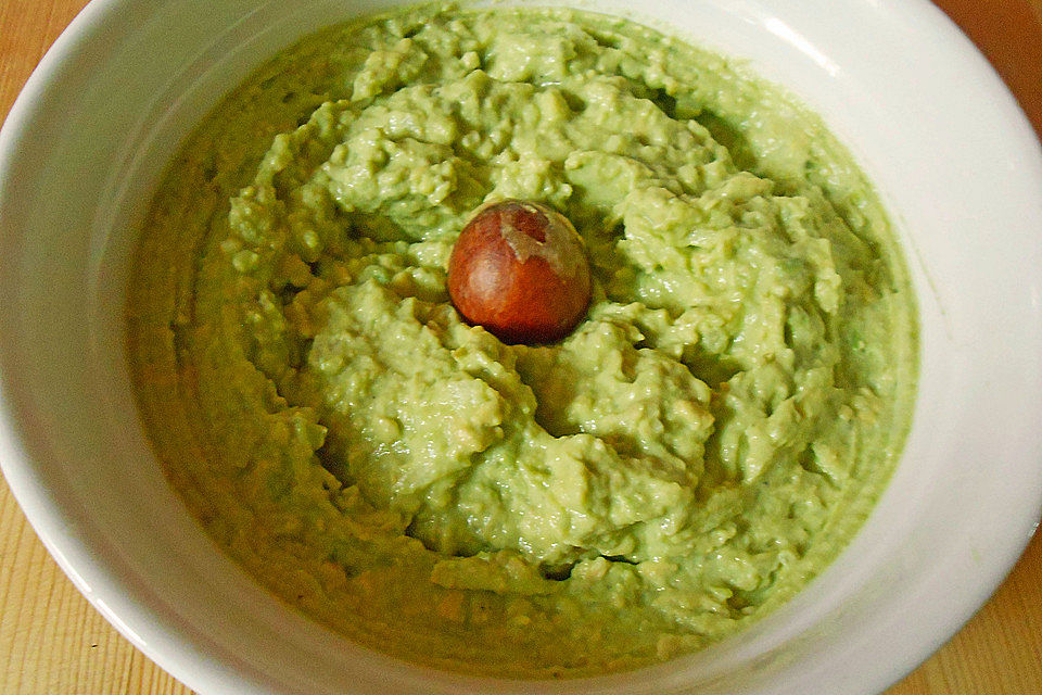 Avocado Creme mit Knoblauch Avocado Creme mit Knoblauch