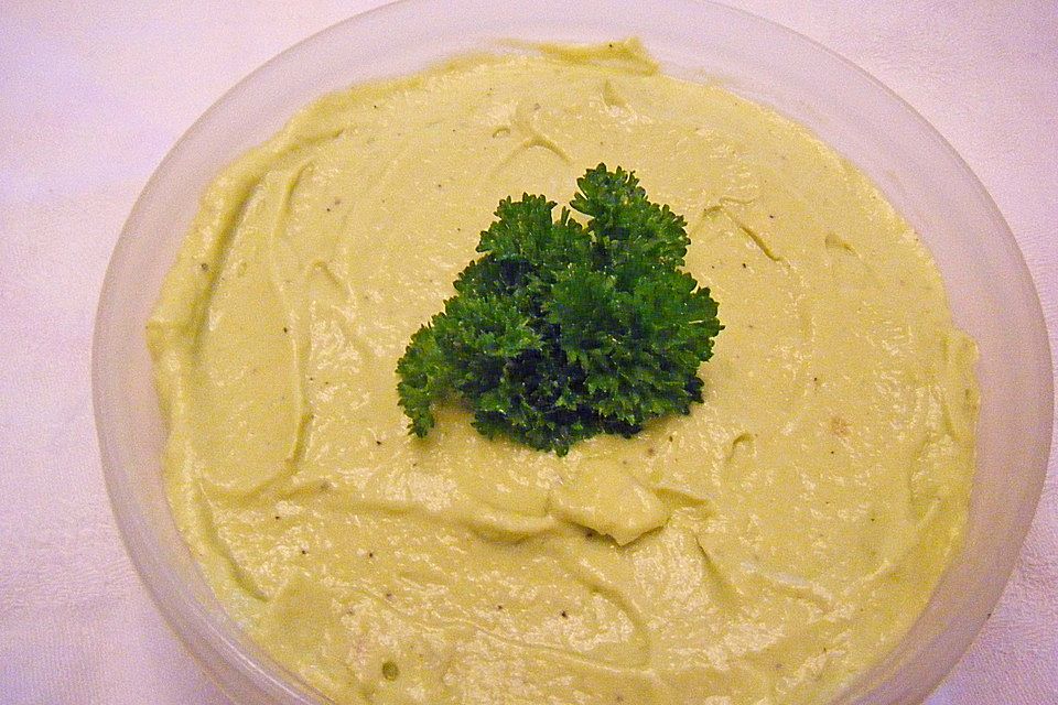 Avocado Creme mit Knoblauch Avocado Creme mit Knoblauch