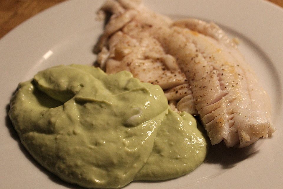 Avocado Creme mit Knoblauch Avocado Creme mit Knoblauch