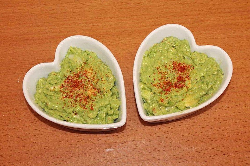 Avocado Creme mit Knoblauch Avocado Creme mit Knoblauch