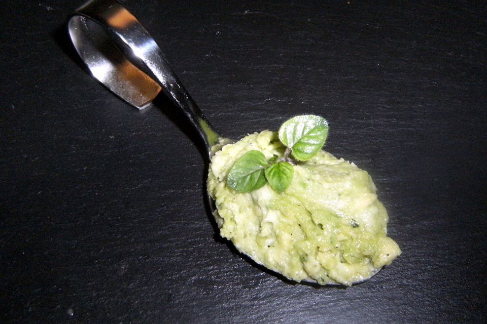 Avocado Creme mit Knoblauch Avocado Creme mit Knoblauch