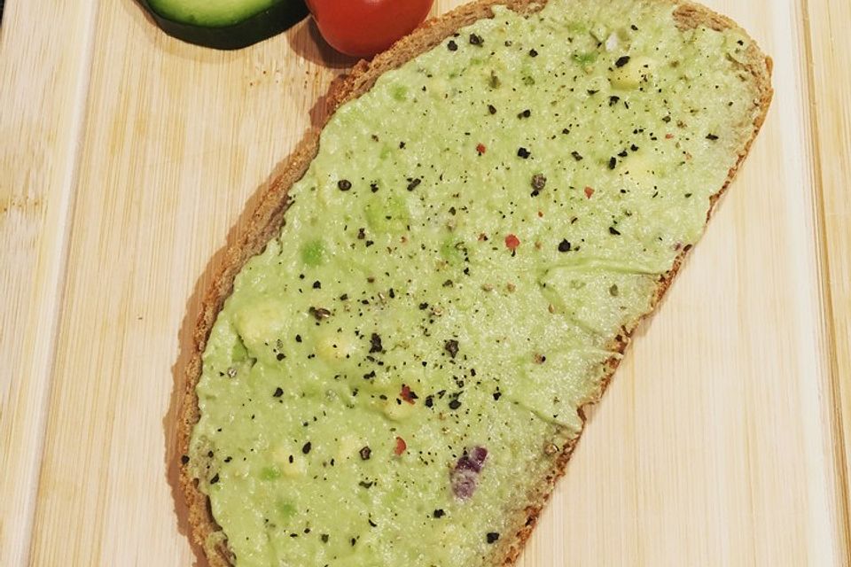Avocado Creme mit Knoblauch Avocado Creme mit Knoblauch