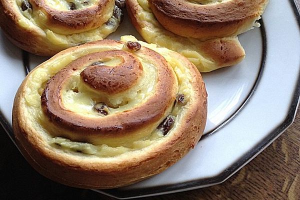 Rosinenschnecken mit Pudding von CSBDiavola | Chefkoch