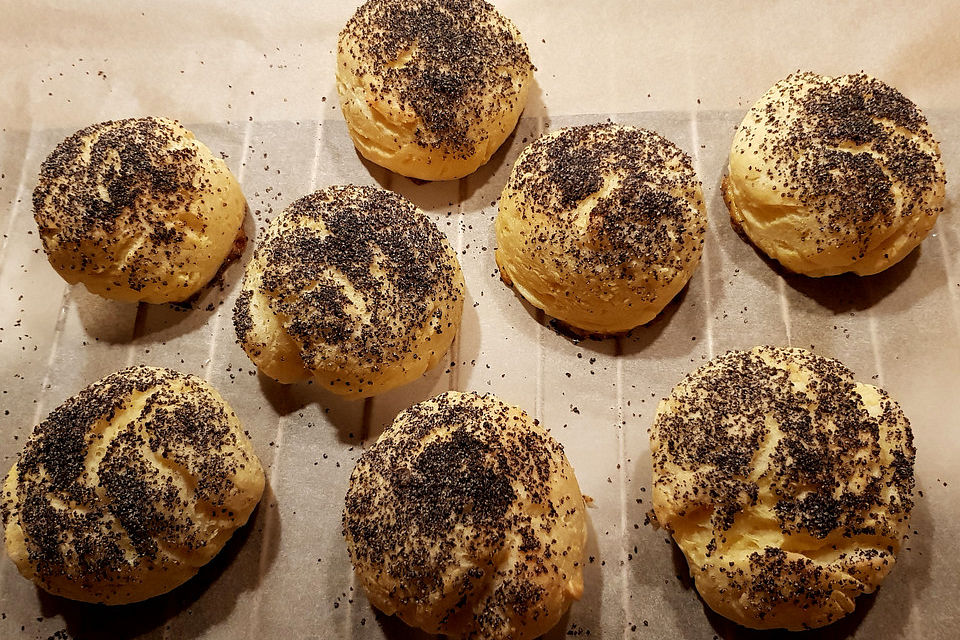 Glutenfreie Frühstücksbrötchen