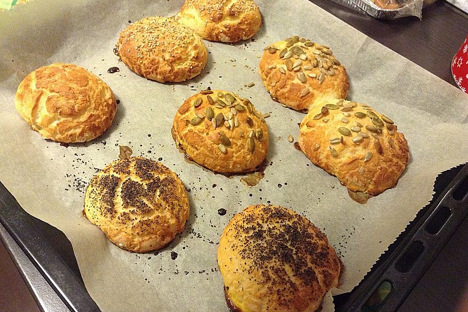 Glutenfreie Frühstücksbrötchen