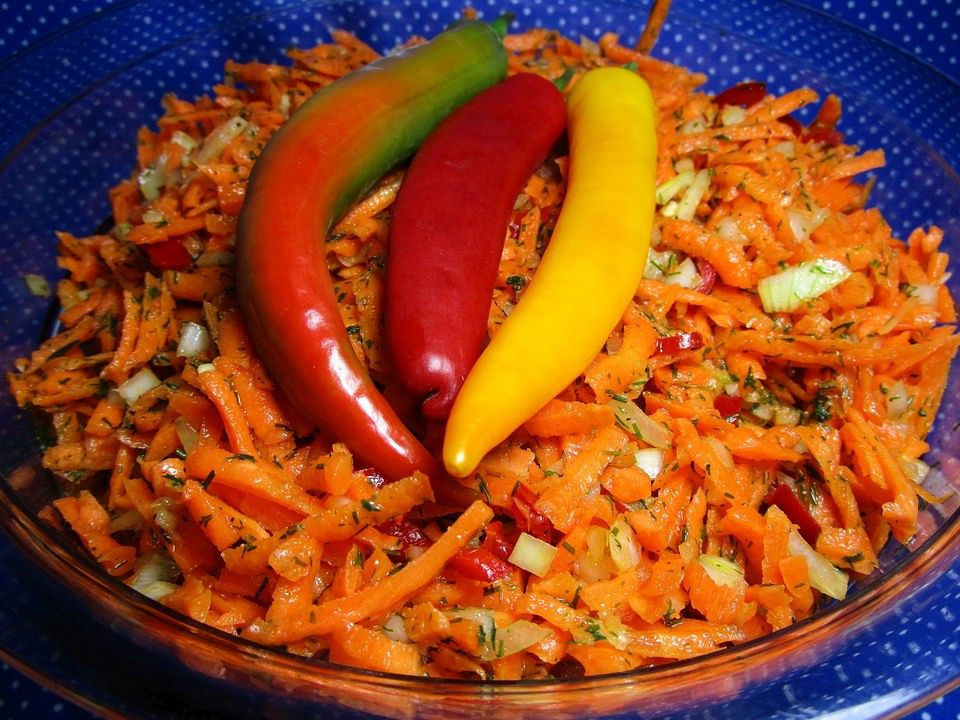Scharfer Karottensalat von Klaumix| Chefkoch