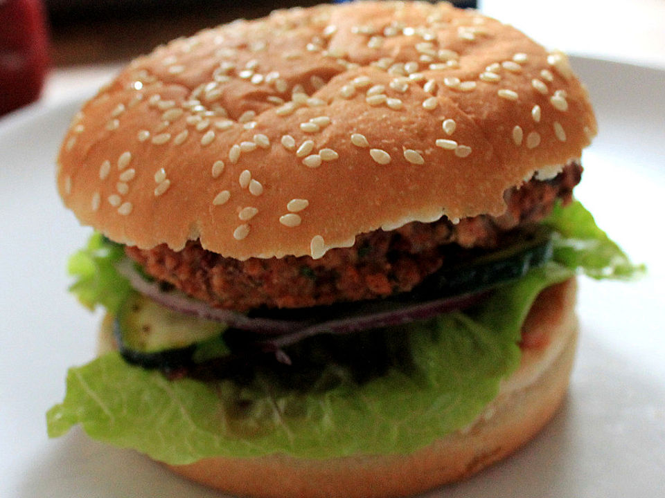 Veggie-Burger von Lord_of_Vegetariens | Chefkoch