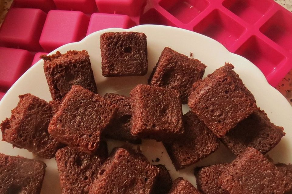 Makkuros Low-Carb-Brownie aus der Mikrowelle