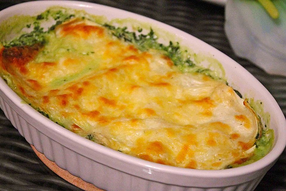 Mirjas Spinatlasagne mit Wildlachs