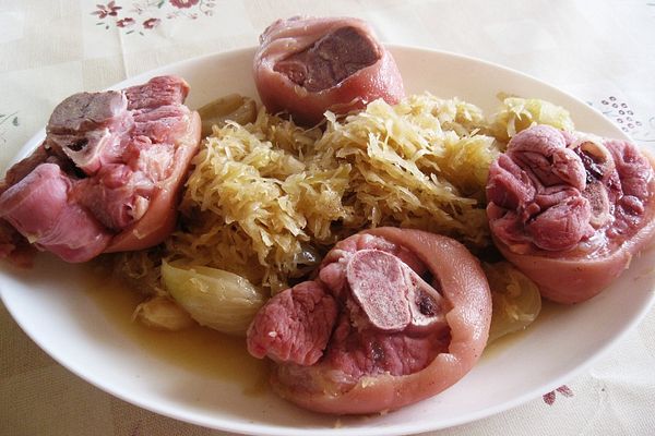 Eisbein mit Sauerkraut von cschoenbrodt | Chefkoch