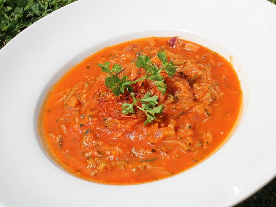 Zucchini-Tomaten-Suppe von emanzipierte_prinzessin| Chefkoch