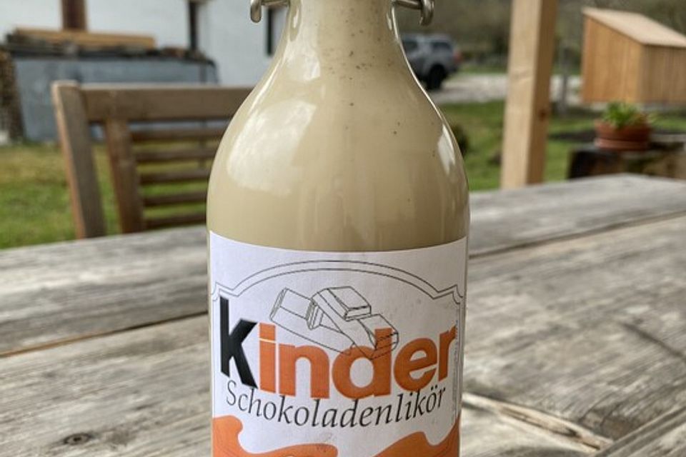 Kinderschokolade-Likör