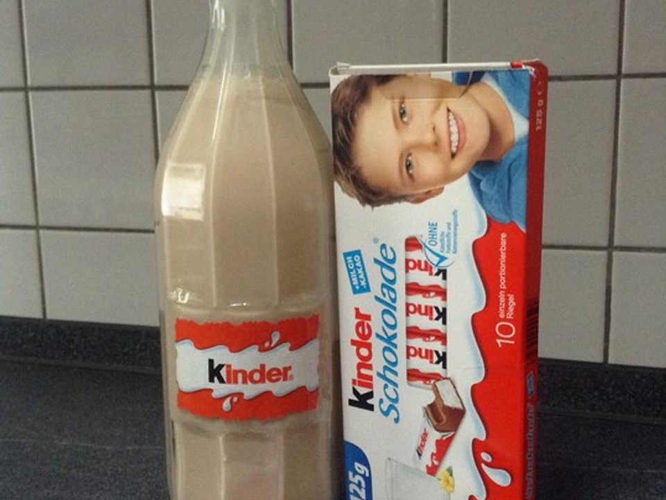 Kinderschokolade Likor Von Helina Chefkoch