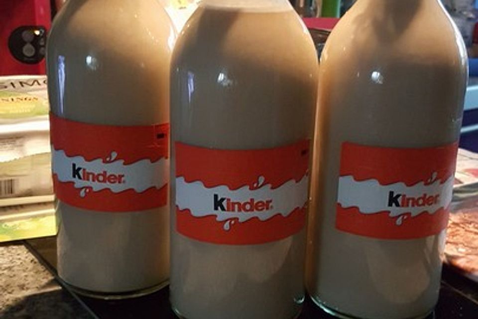 Kinderschokolade-Likör