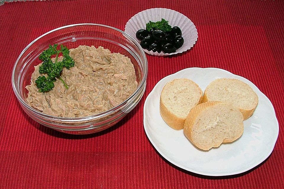 Auberginen - Thunfisch Creme Auberginen - Thunfisch Creme