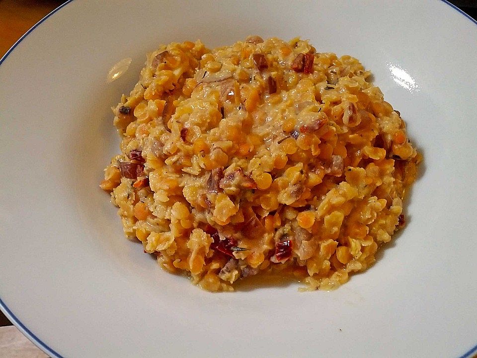 Linsentopf mit Balsamicozwiebelchen und Joghurt von anna--banana| Chefkoch