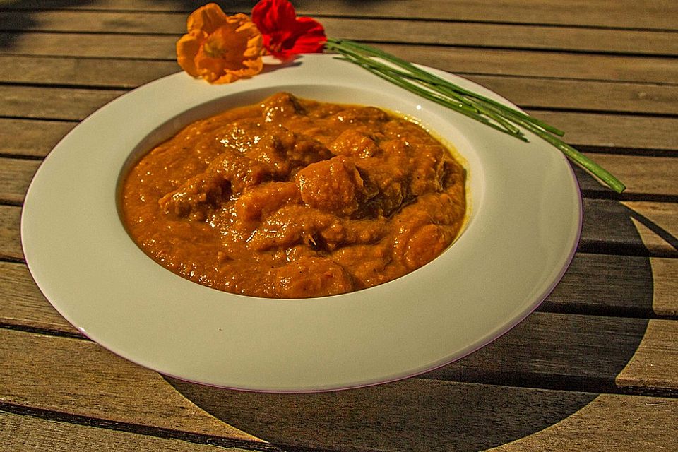 Kürbis-Süßkartoffelcurry