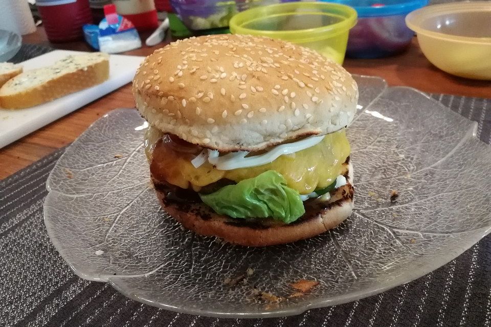 Burger vom Grill