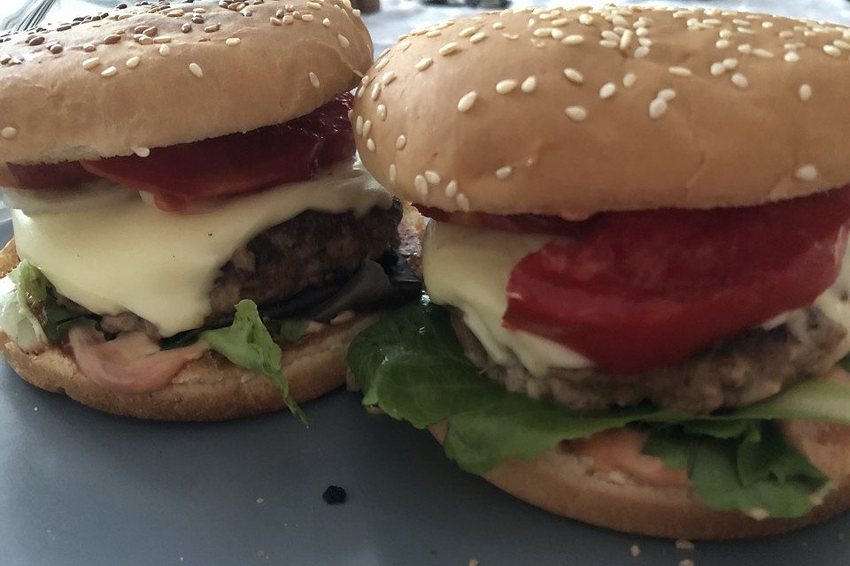 Burger vom Grill