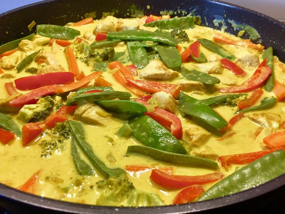 Indisches Hähnchen-Curry