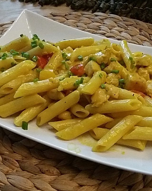 Maple Curry Chicken Penne