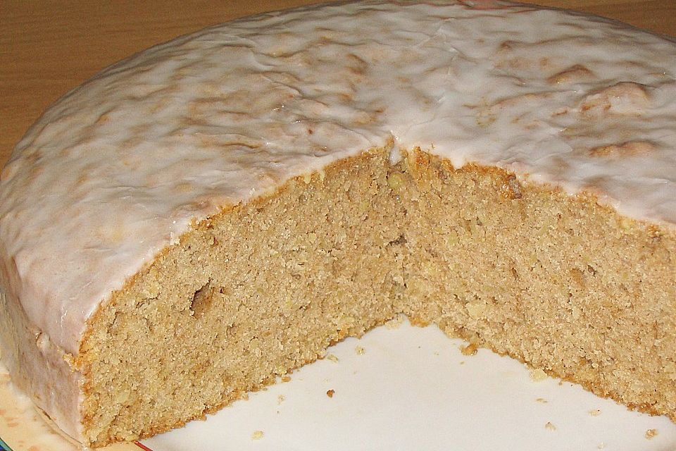 Apfel - Nuss - Kuchen