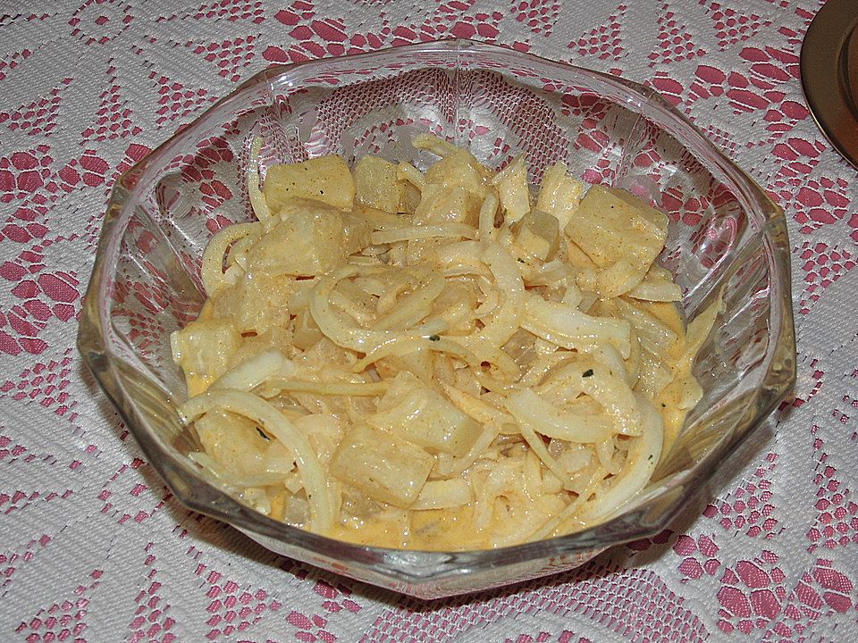 Ananas-Zwiebel-Salat von Cicik| Chefkoch