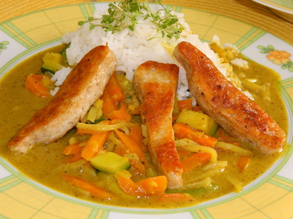 Gemüse-Kokosmilch-Curry mit Parmesan von ManuTirol| Chefkoch