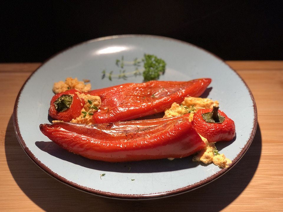 Gefüllte Paprika mit Schafskäse von dafri72| Chefkoch