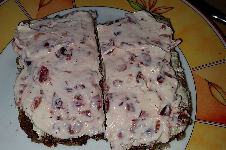 Cranberry-Frischkäsecreme