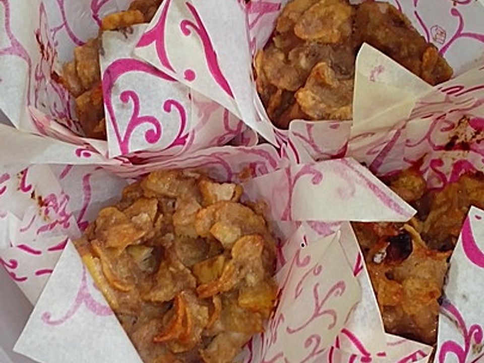 Kittys vegane Apfel-Bananen-Muffins von KittyTattoo| Chefkoch