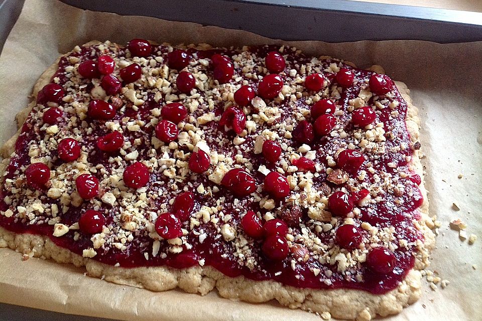 Veganer Cranberry-Pie