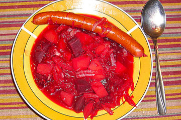 Rote - Bete - Sauerkraut - Eintopf