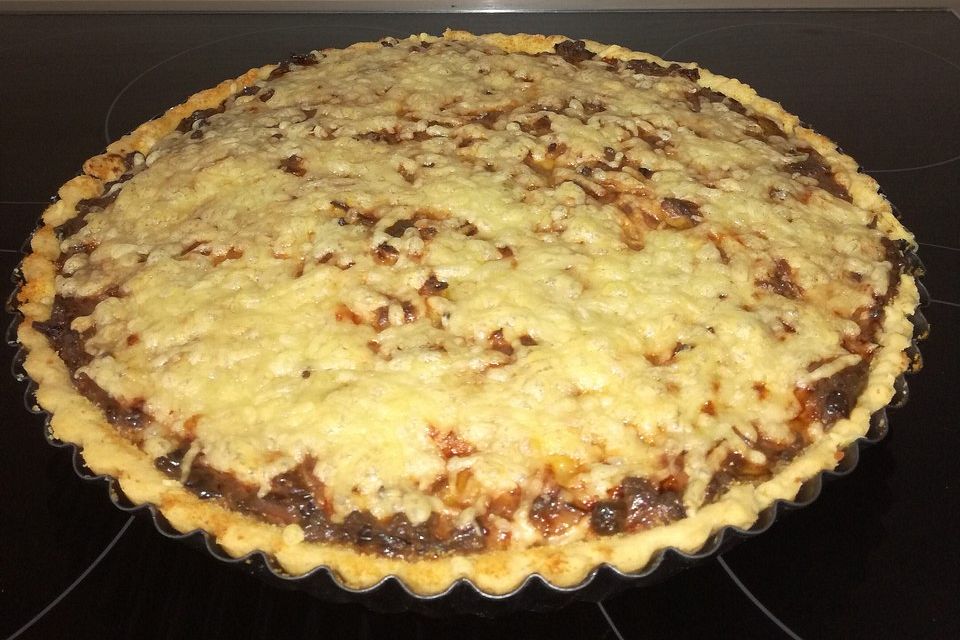 Hackfleisch-Käse-Lauch-Quiche