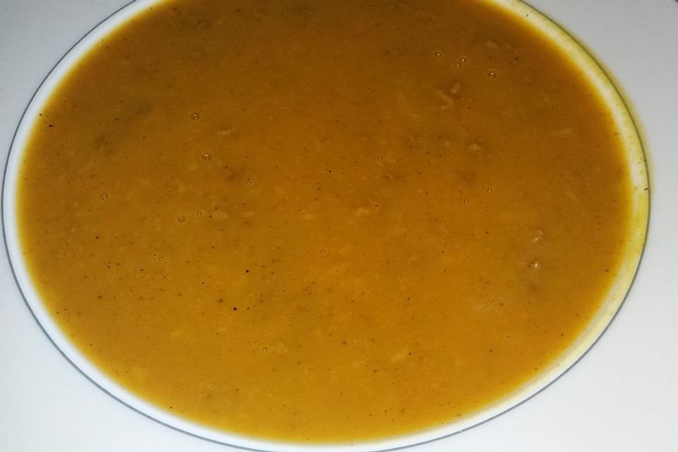 Kürbis-Ingwer-Suppe